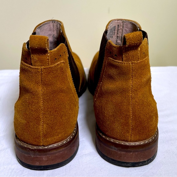 Stacy Adams - Amory Tan Suede Chelsea Boots - Size 11 - Picture 6 of 7